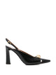 Giuseppe Zanotti Black Lamb Kidskin Cow Pump