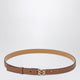 Loewe Anagram Belt In Hammered Calf Leather