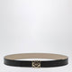 Loewe Anagram-Buckle Leather Belt