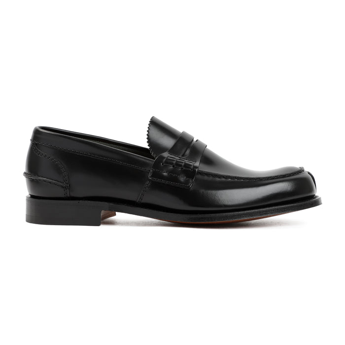 Church's Black Leather Pembrey Loafers