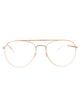 Mykita Silver/Champagne Gold Steel Glasses