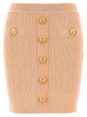 Balmain Knitted Mini Skirt