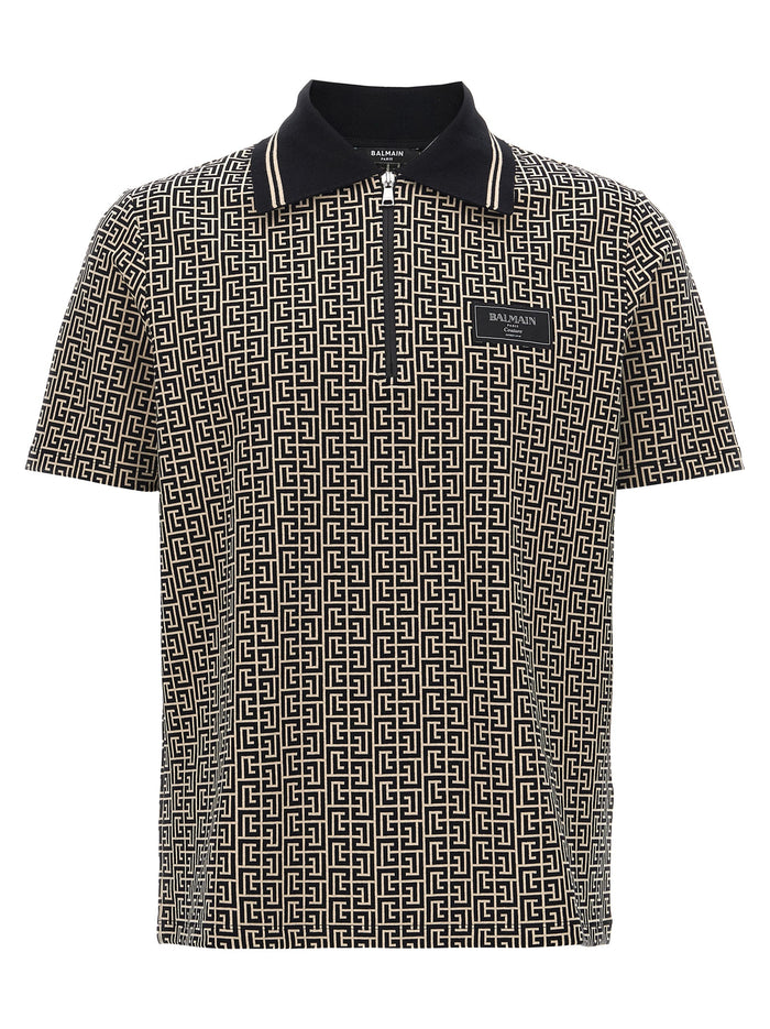 Balmain 'Pb' Polo Shirt