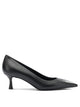 Sergio Levantesi Black Leather Heeled Shoes