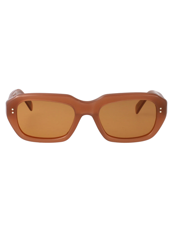 Retrosuperfuture Orange Acetate Sunglasses