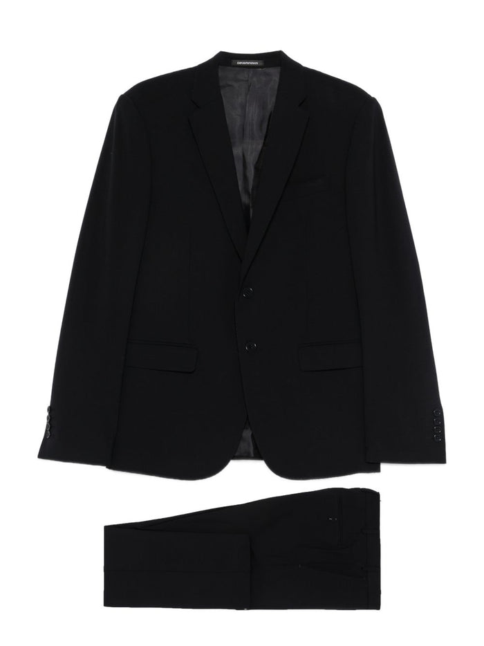 Emporio Armani Wool Single-Breasted Suit