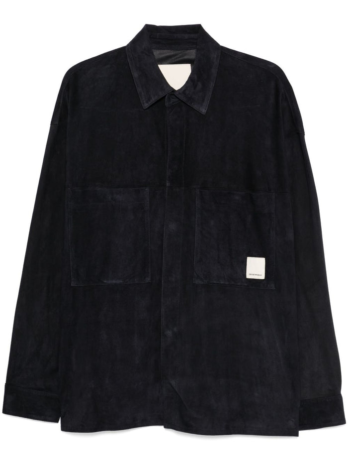 Emporio Armani Luxurious Leather Shirt Design