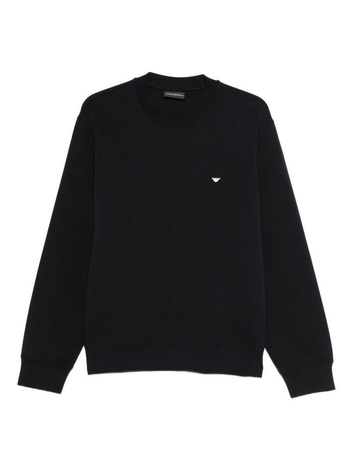 Emporio Armani Cotton Crewneck Sweatshirt
