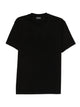 Emporio Armani Emporio Armani Black Intarsia Logo T-Shirt