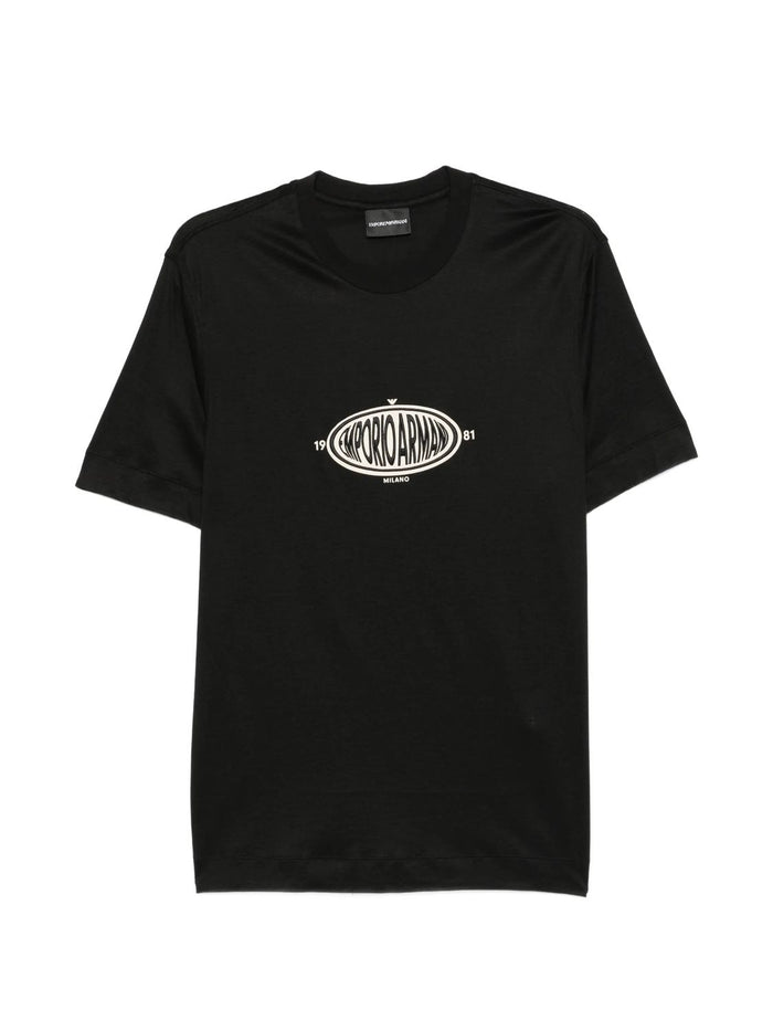 Emporio Armani Emporio Armani Logo-Patch T-Shirt