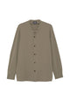 Emporio Armani Textured Buttoned V-Neck