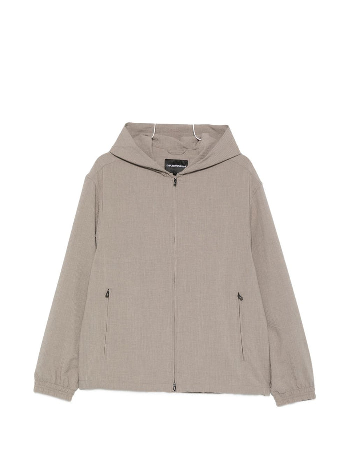 Emporio Armani Hooded Elasticated Cuffs