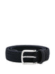 Emporio Armani Tongue Bovine Leather Belt