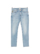 Emporio Armani Blue Cotton-Blend Jeans