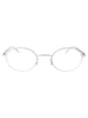 Mykita Shiny Silver Steel Glasses