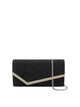 Jimmy Choo Black Emmie Clutch
