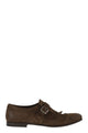 Church's Shanghai - Suede Monk Strap With Fringe Detail