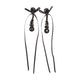 Simone Rocha Victorian Drip Earrings -  - Synthetic - Black