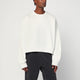 Entire Studios Ivory Cotton Sweatshirt