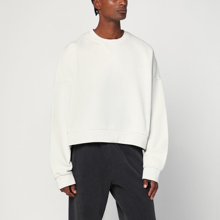 Entire Studios Ivory Cotton Sweatshirt
