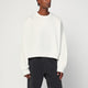 Entire Studios Ivory Cotton Sweatshirt