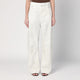 Entire Studios Ivory Denim Trousers