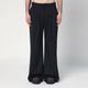 Entire Studios Wide Black Wool-Blend Trousers