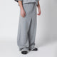 Entire Studios Black Wide-Leg Cotton Jogging Trousers