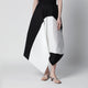 Entire Studios Asymmetric Pleated Black Skirt
