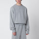 Entire Studios Grey Cotton Crewneck Sweatshirt