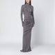 Entire Studios Long Grey Draped Dress