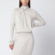 Entire Studios Ivory Draped Top