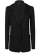 Emporio Armani Crystal Embellished Blazer