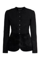 Emporio Armani Il Testo "Giacca In Ciniglia Ottoman" Tradotto Dall'italiano (It) All'inglese (En) È: "Jacket In Corduroy Ottoman".