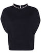 Emporio Armani Kimono Sweater With Pearl