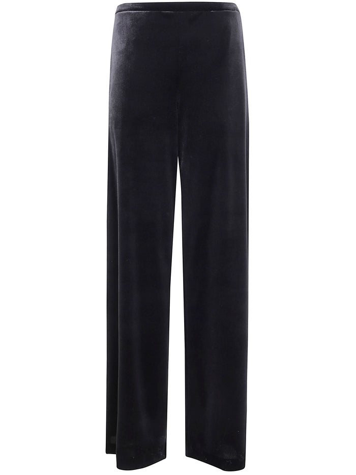 Emporio Armani Wide Chenille Trousers