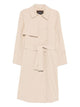 Emporio Armani Cotton Blend Trench Coat
