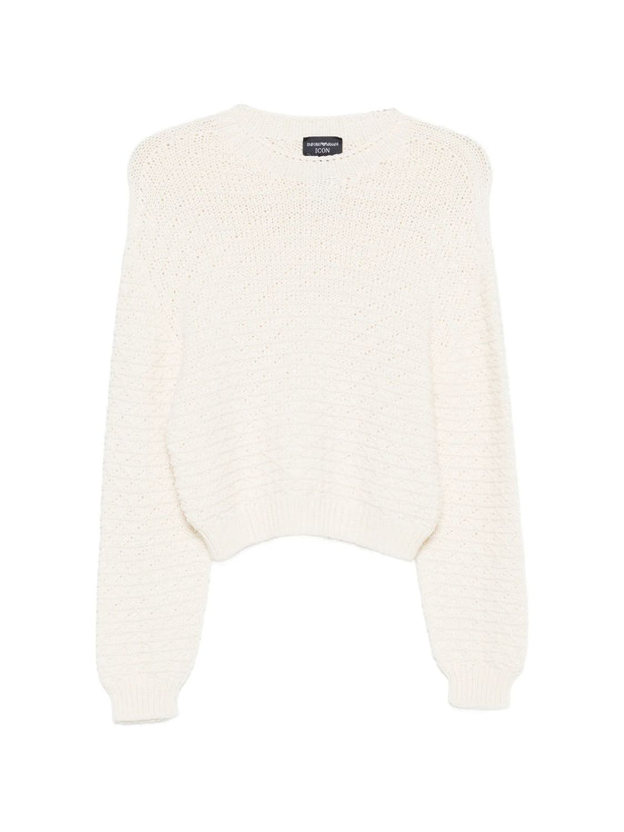 Emporio Armani Emporio Armani Textured Knitted Sweater