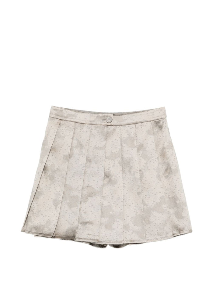 Emporio Armani Grey Polyester Shorts