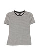 Emporio Armani Black Polyester Viscose Elastane Sweater
