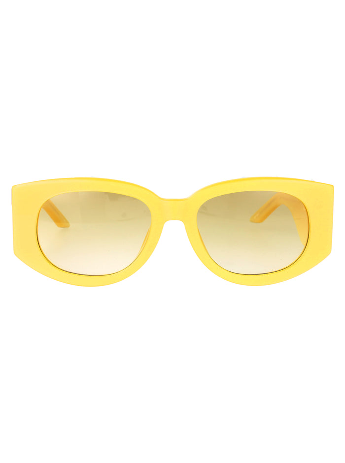 Casablanca Yellow / Gold Acetate Sunglasses