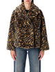A.p.c. Leopard-Print Faux Fur Johanna Coat A.p.c.
