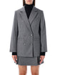 A.p.c. A.p.c. Lucy Double-Breasted Wool Blazer