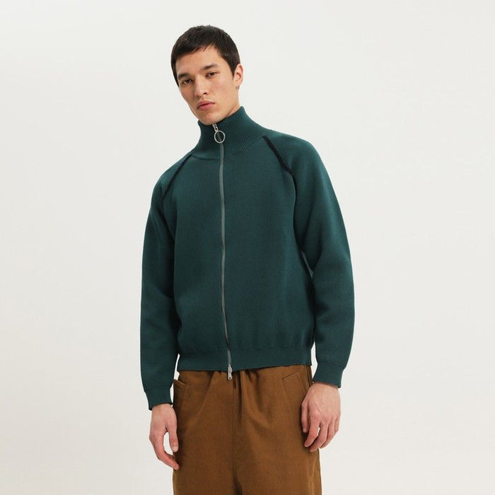 1989 Studio  Dark Green Raglan Sweater
