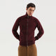 1989 Studio  Burgundy Zip Turtleneck Sweater