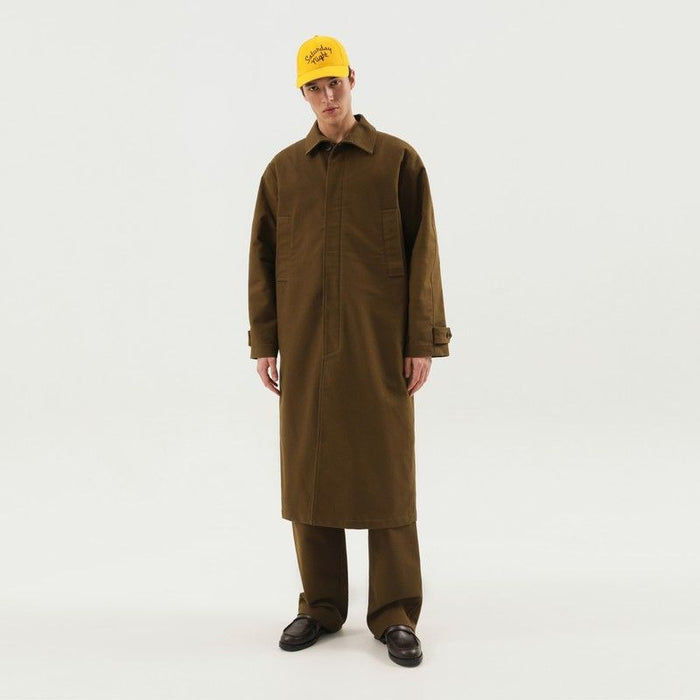 1989 Studio  Olive Green Mackintosh Coat