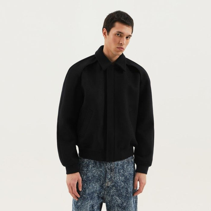 1989 Studio  Magic Bomber In Blue Wool