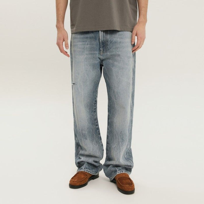 1989 Studio  Rhodesian Pants In Stone Blue Denim