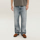 1989 Studio Rhodesian Pants In Stone Blue Denim