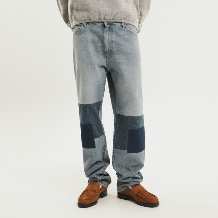 1989 Studio Malin Denim Pants With Patches